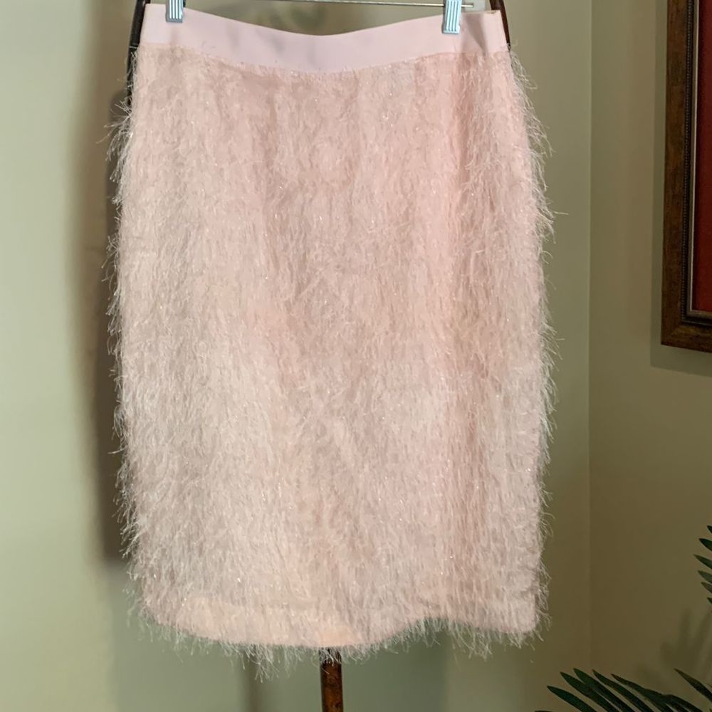 BANANA REPUBLIC Pink Eyelash Skirt